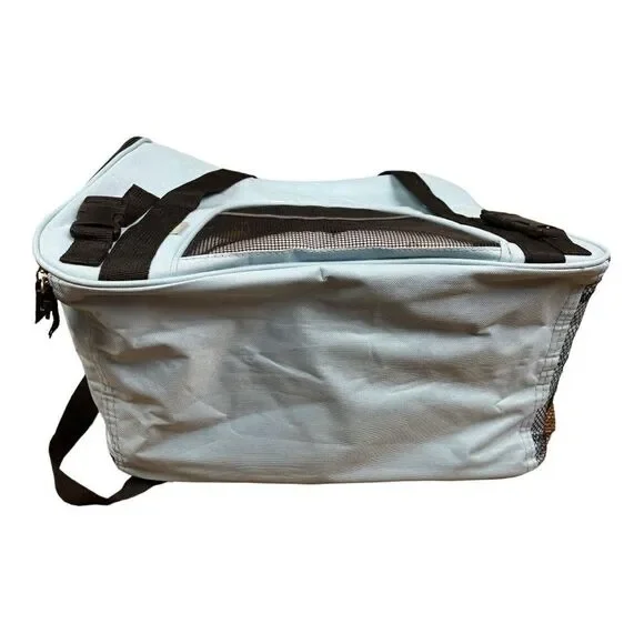 Paw & Pals Airline Approved Blue Pet Soft-Sided Carriers for Small Cats Dogs - Picture 5 of 10